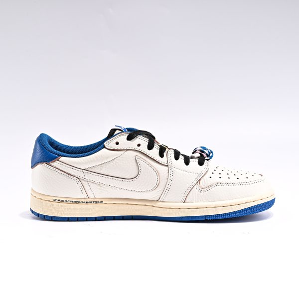 TS X Fragment Design X Air Jordan 1 Low OG SP ，DM7866-104 - Image 5