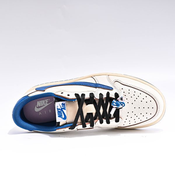 TS X Fragment Design X Air Jordan 1 Low OG SP ，DM7866-104 - Image 6