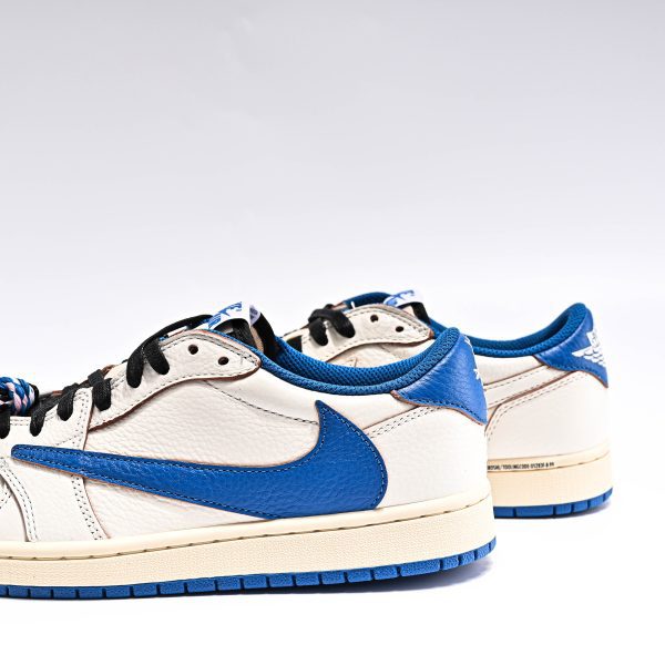 TS X Fragment Design X Air Jordan 1 Low OG SP ，DM7866-104 - Image 7