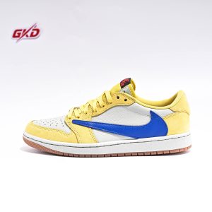 Travis Scott X Air Jordan 1 Low “Canary Yellow” 7.0 , DM7866-700