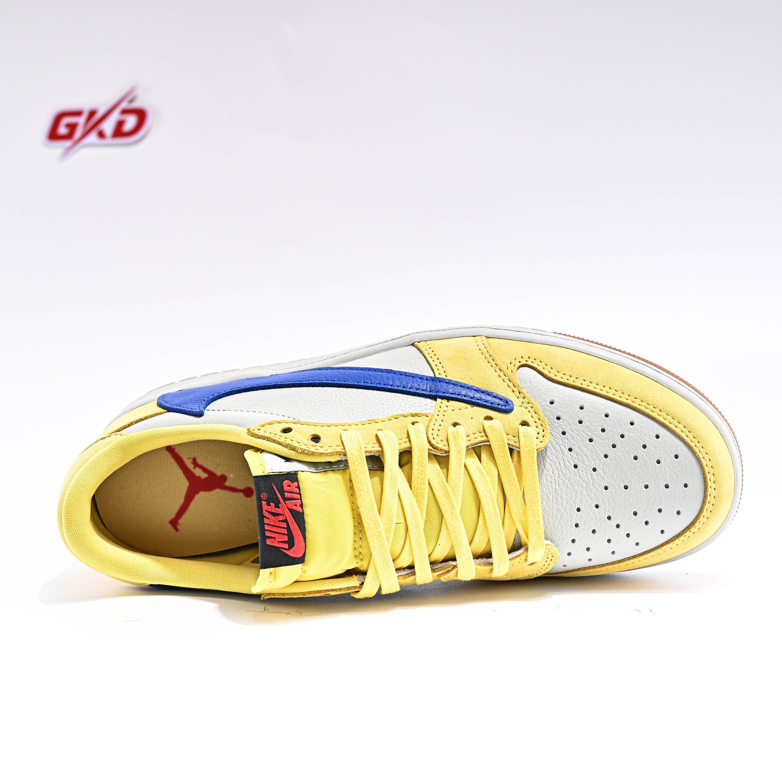 Travis Scott X Air Jordan 1 Low “Canary Yellow” 7.0 , DM7866-700 - Image 6