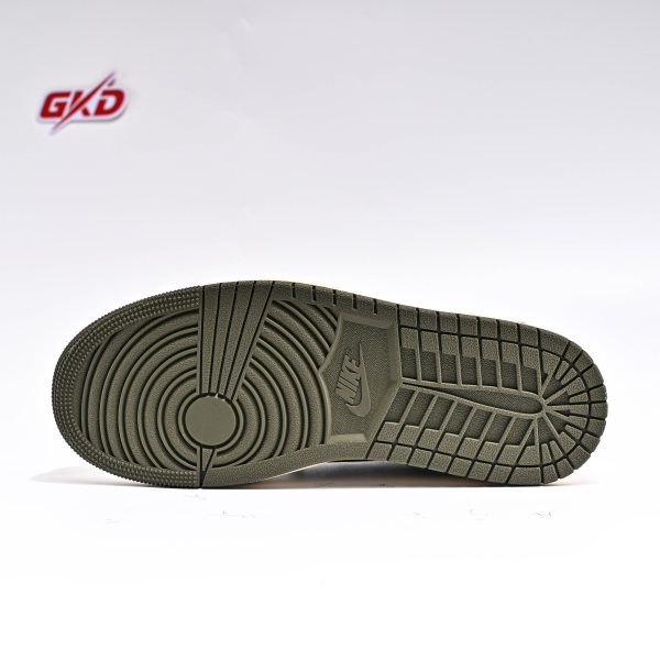 Travis Scott X Air Jordan 1 Low “Medium Olive” 5.0 , DZ4137-106 - Image 3