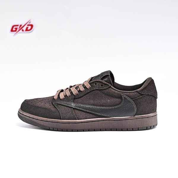 Travis Scott X Air Jordan 1 Low “Velvet Brown” 9.0 , DM7866-202