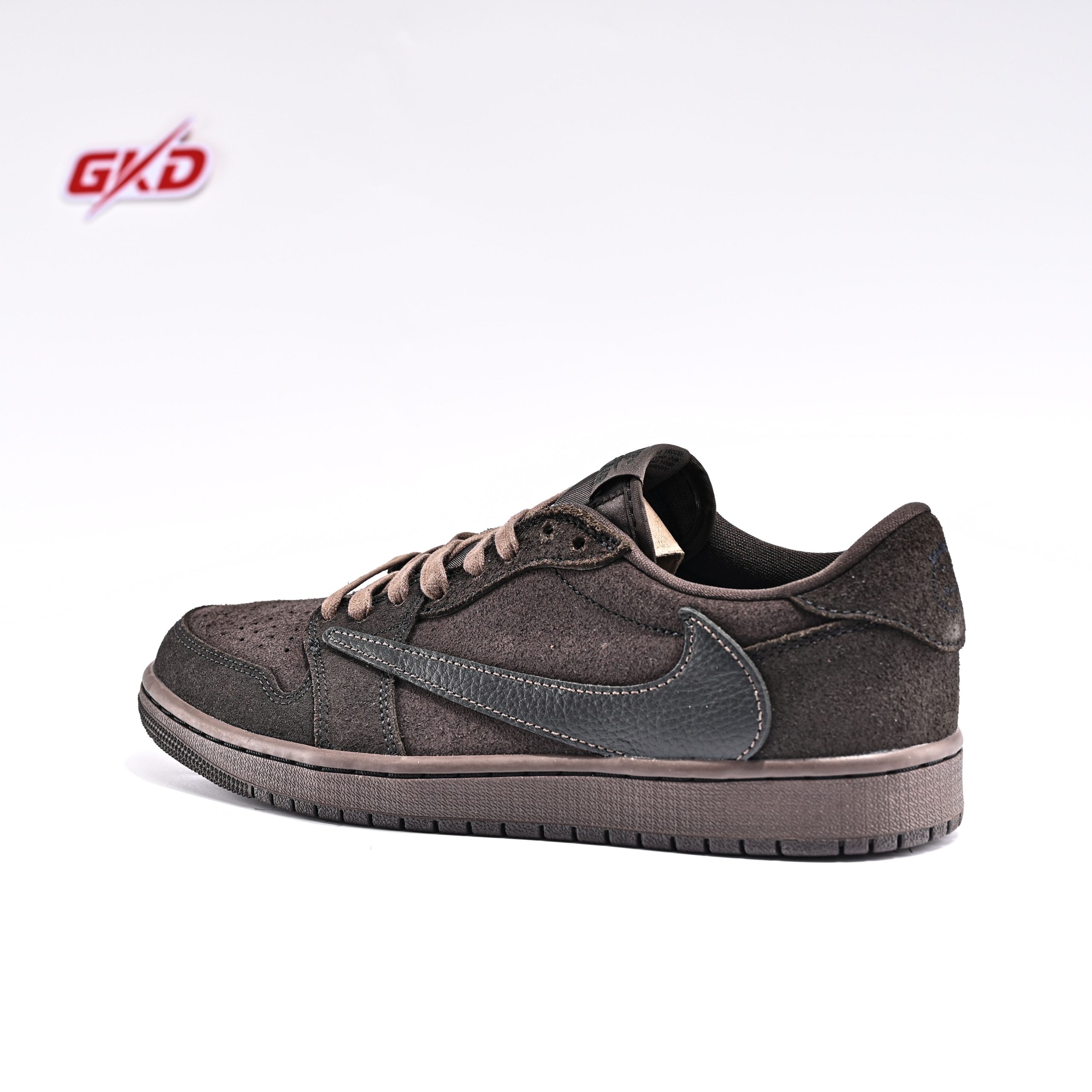 Travis Scott X Air Jordan 1 Low “Velvet Brown” 9.0 , DM7866-202 - Image 4