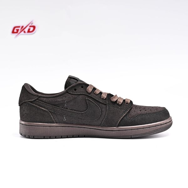 Travis Scott X Air Jordan 1 Low “Velvet Brown” 9.0 , DM7866-202 - Image 5