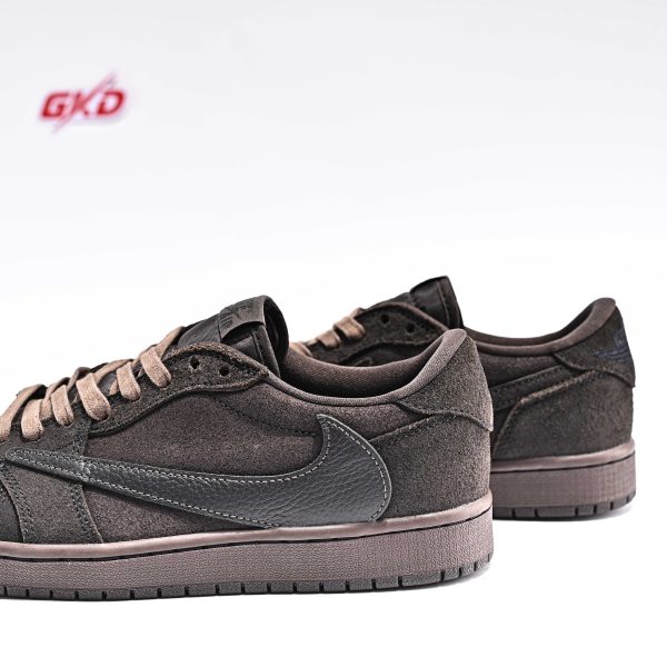 Travis Scott X Air Jordan 1 Low “Velvet Brown” 9.0 , DM7866-202 - Image 7