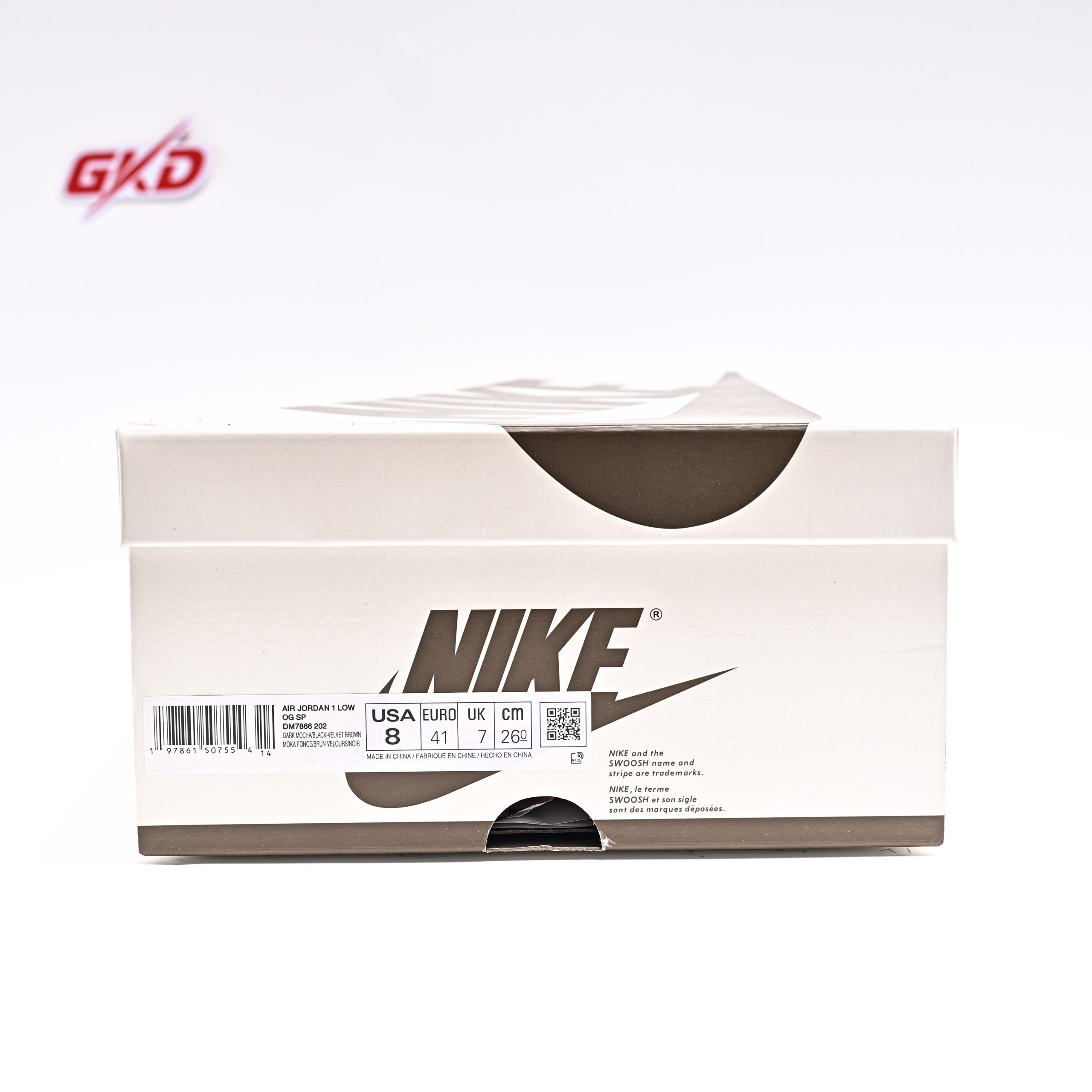 Travis Scott X Air Jordan 1 Low “Velvet Brown” 9.0 , DM7866-202 - Image 8