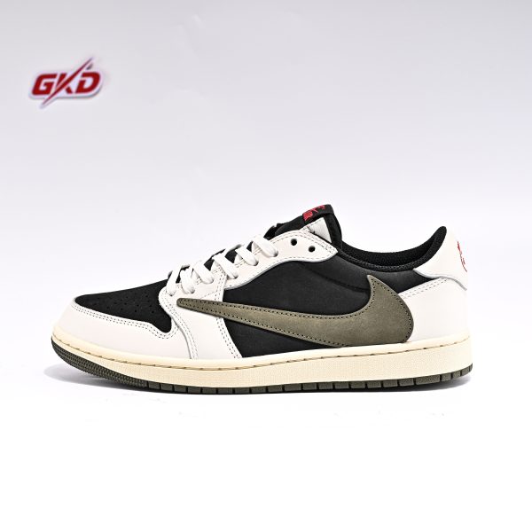 Travis Scott X Air Jordan 1 Low "Medium Olive"  8.0 , DM7866-200