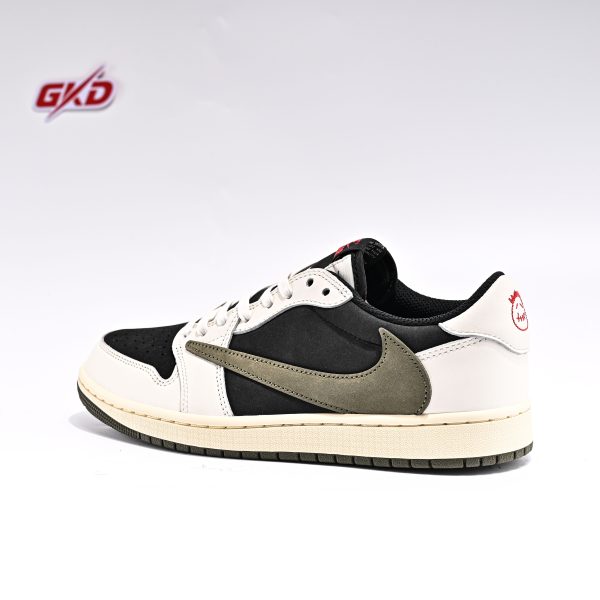 Travis Scott X Air Jordan 1 Low "Medium Olive"  8.0 , DM7866-200 - Image 4