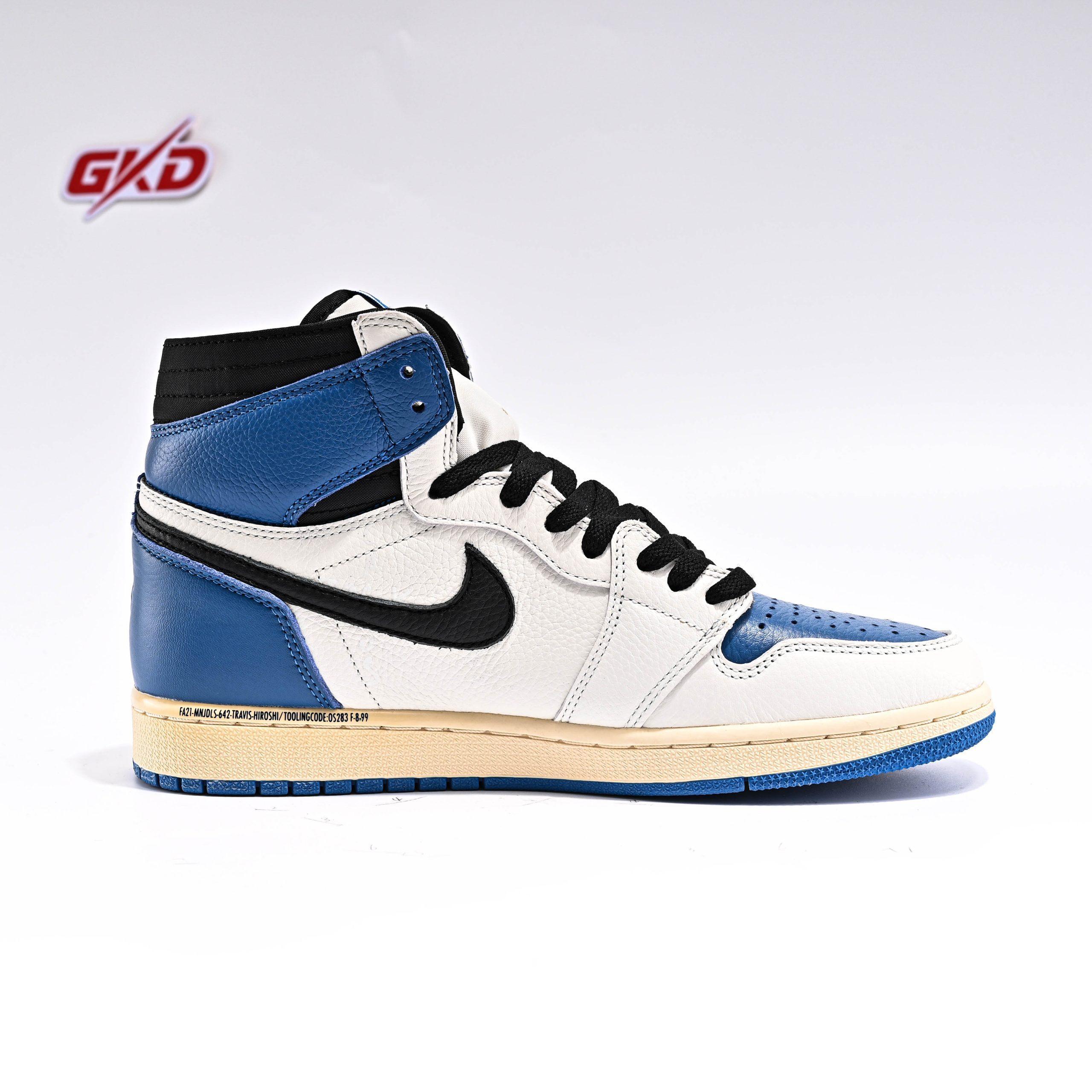 TS X Fragment Design X Air Jordan 1 HIGH ,DH3227-105 - Image 5