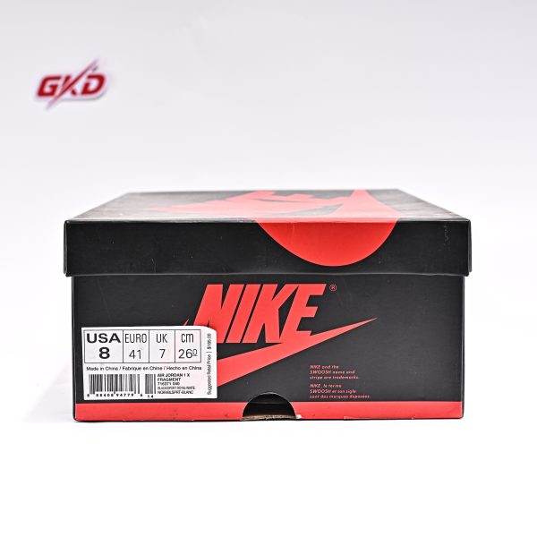Fragment Design X Air Jordan 1 Retro High , 716371-040 - Image 8